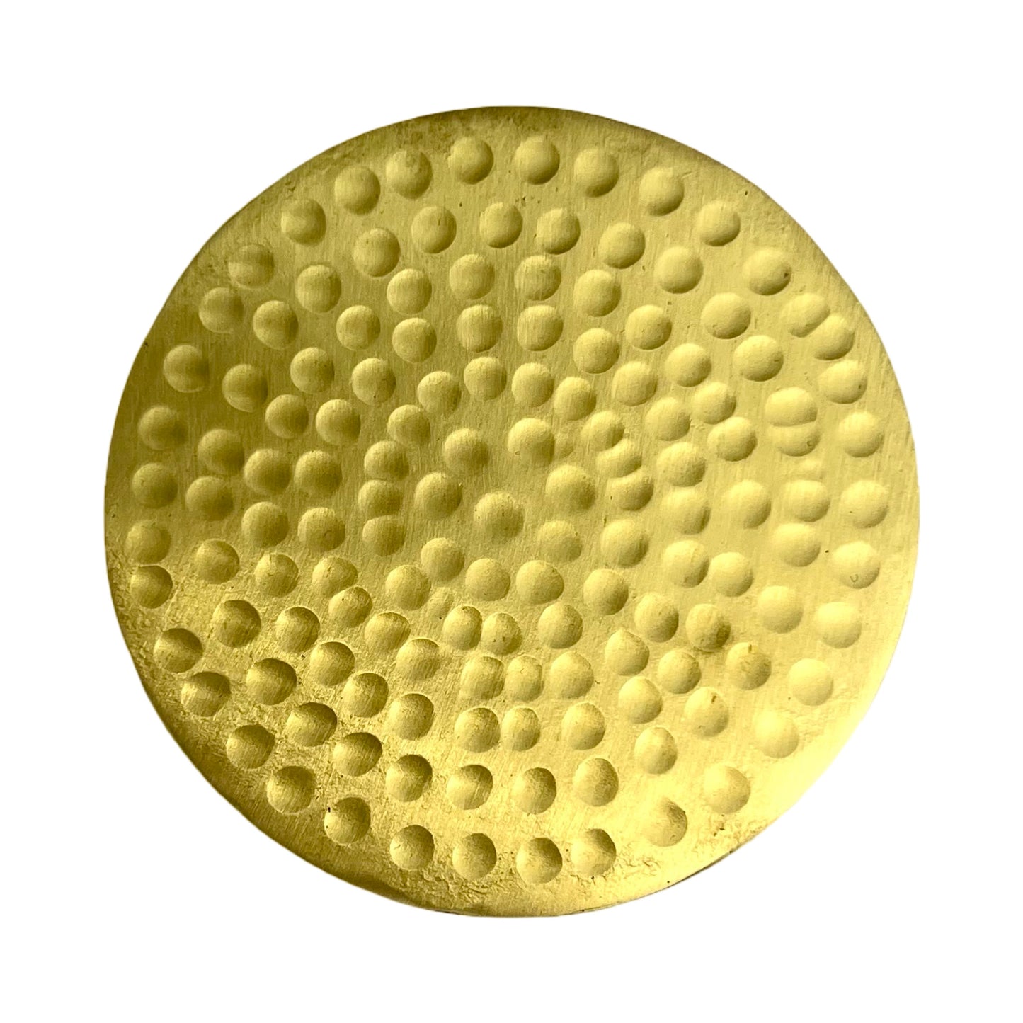 Textura Brass Coasters - Set of 4