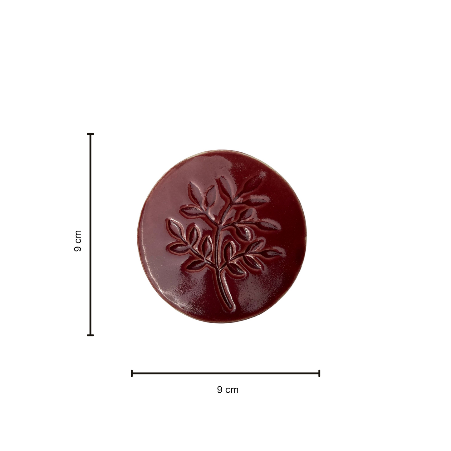 Wine Leaf Coaster - Set of 4