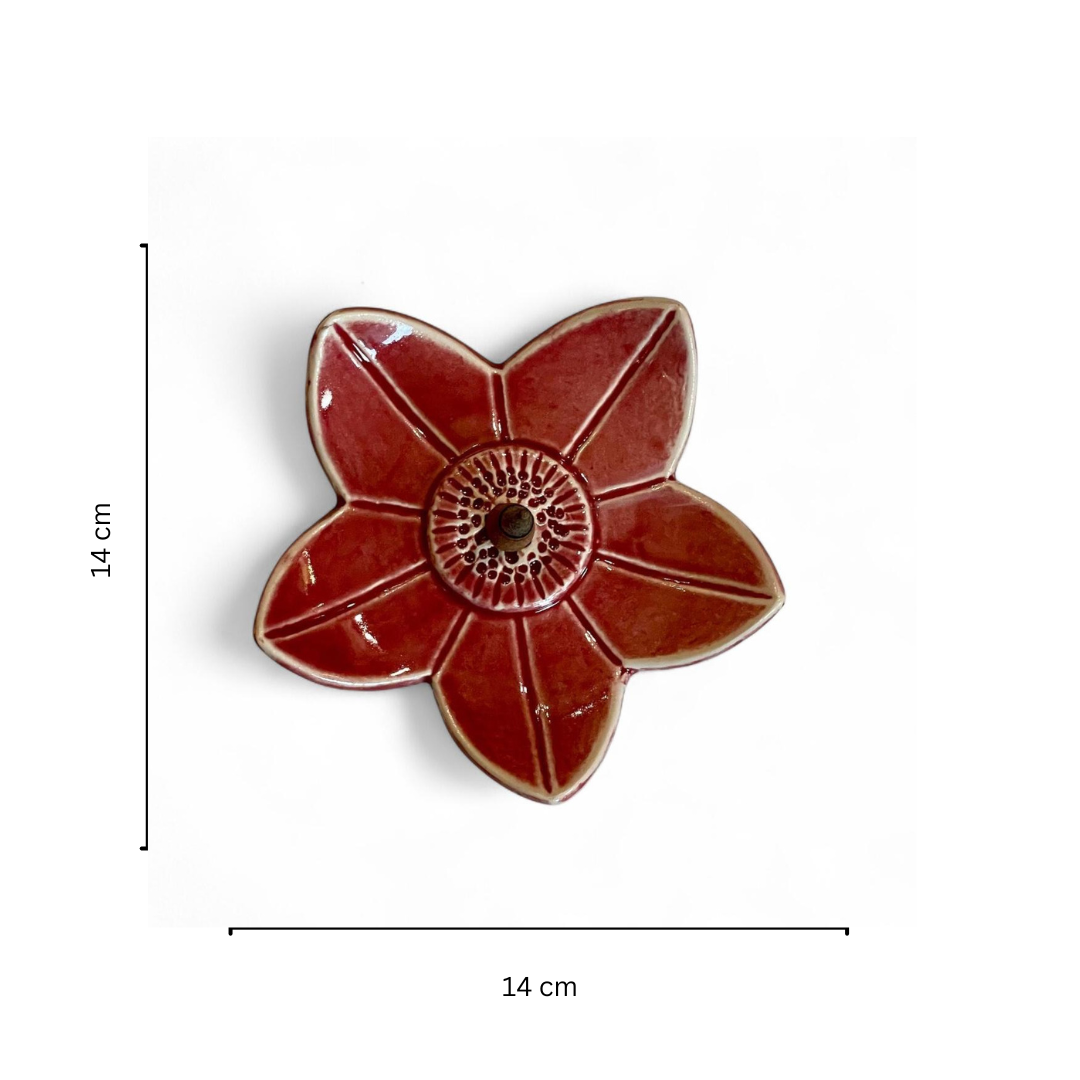 Serenity Lotus Incense Cone Holder