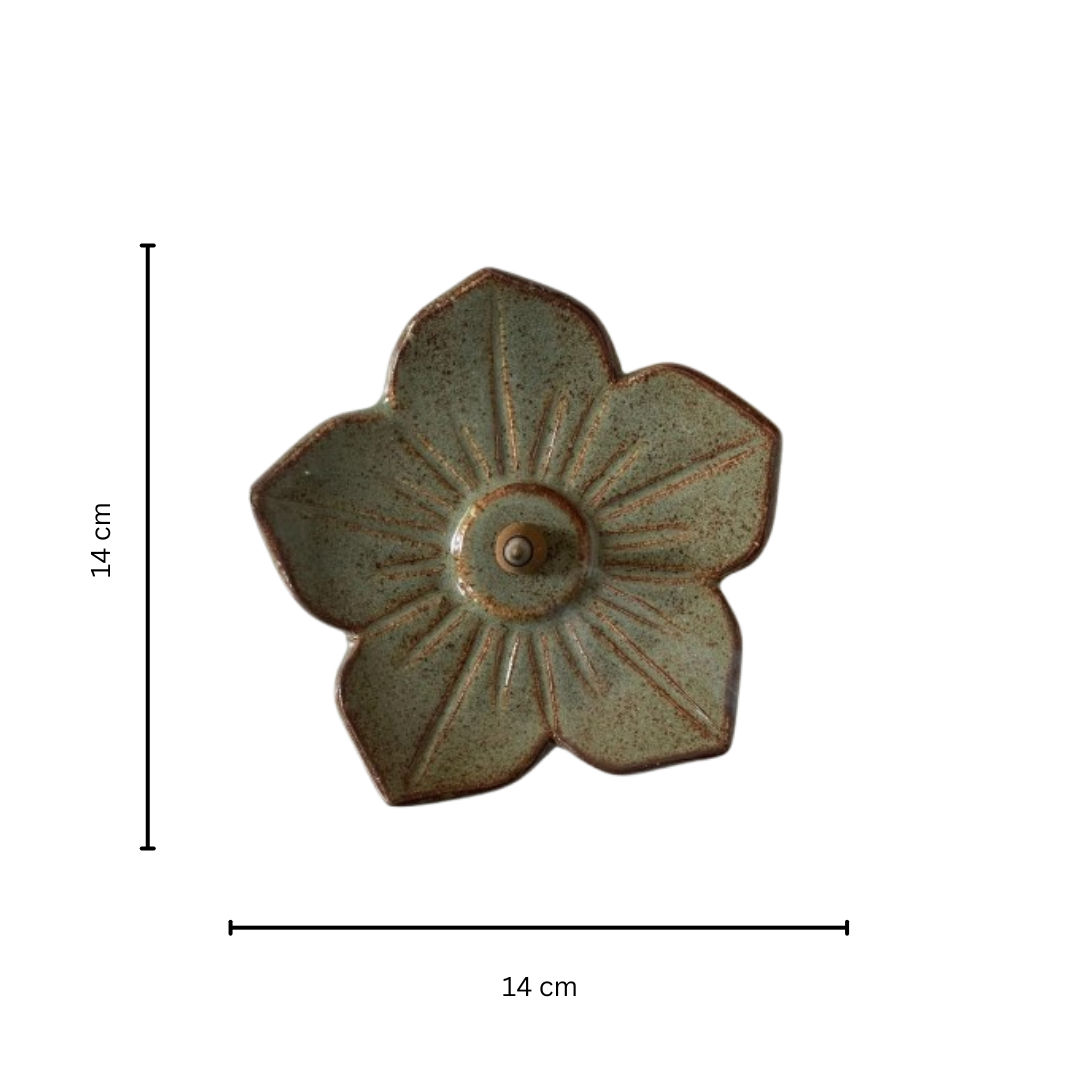Dusk Flower Incense Cone Holder