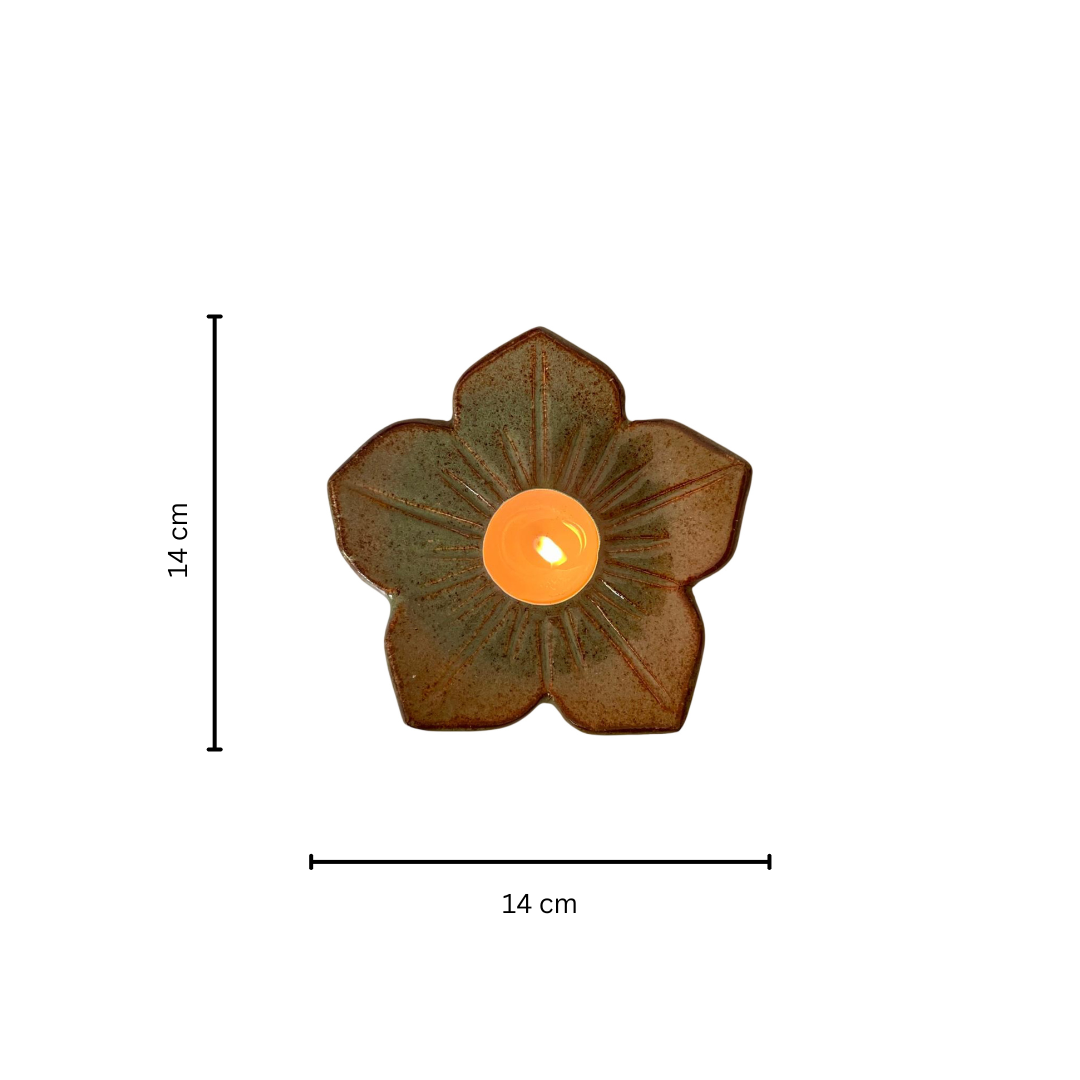 Dusk Flower Tea Light Holder