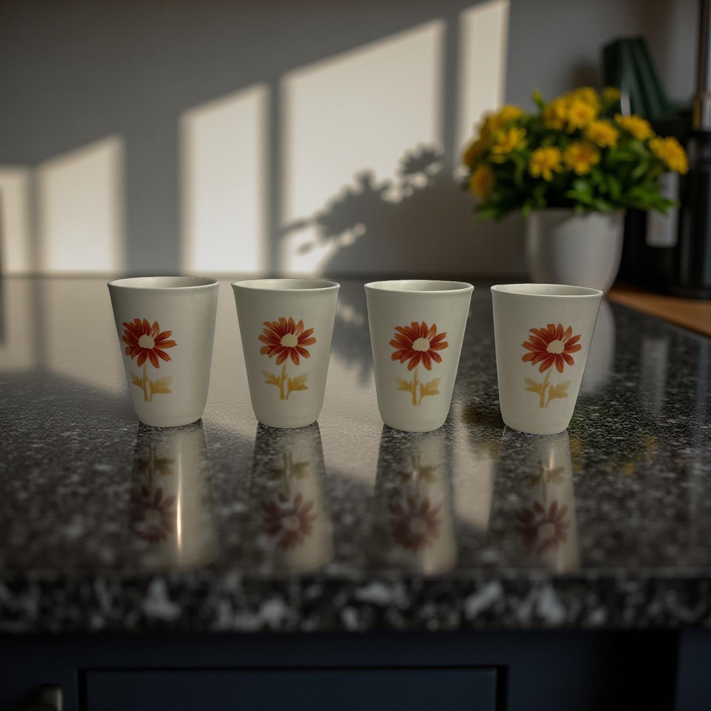 Sunlit Tea Glasses - Set of 4