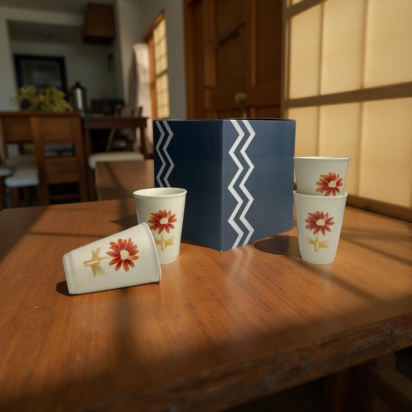 Sunlit Tea Glasses - Set of 4