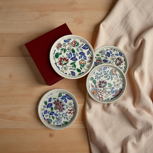 Spring Bloom Coasters - Set of 4