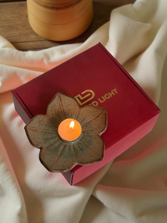 Dusk Flower Tea Light Holder